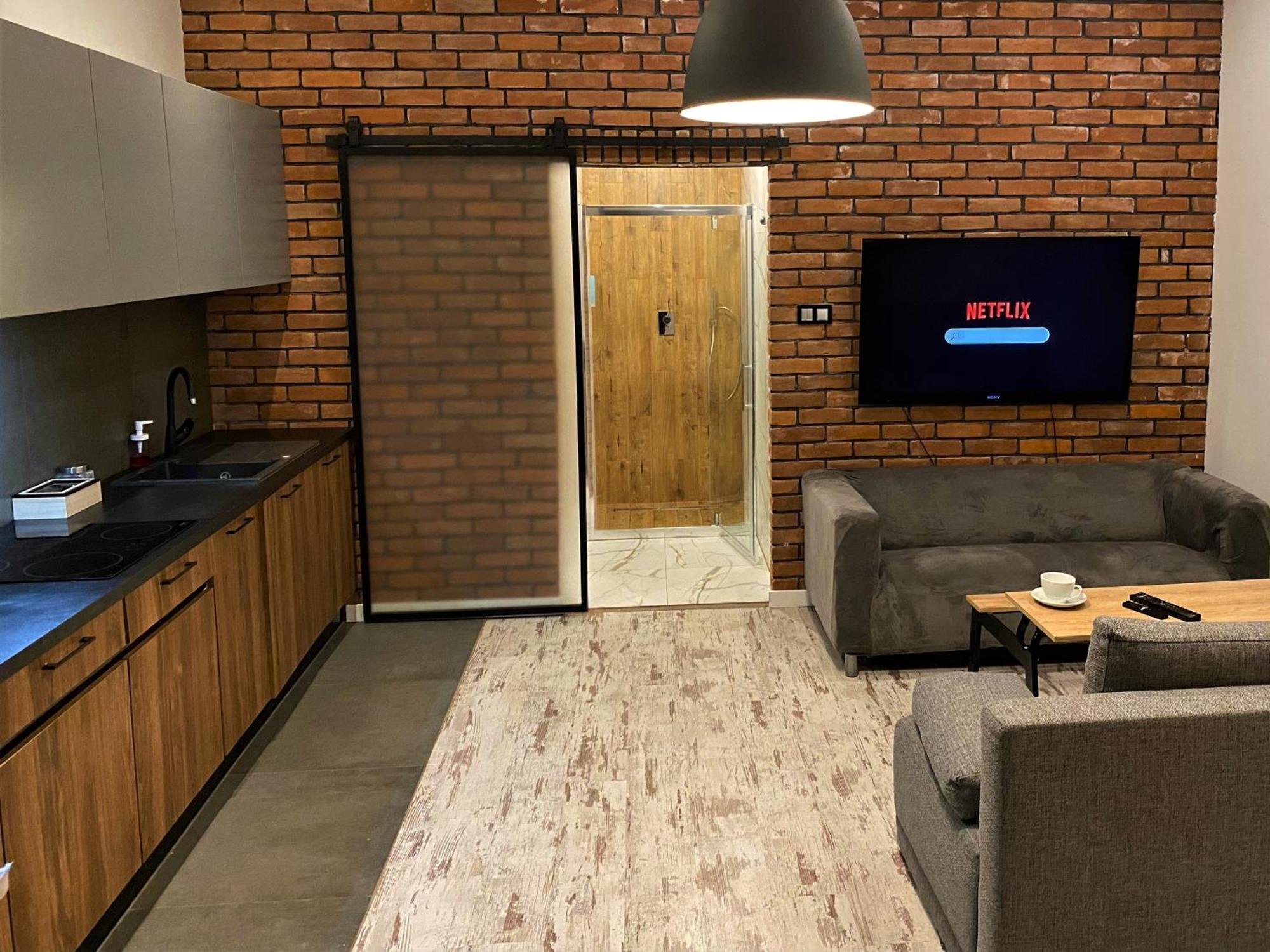 Manufaktura Bakery, Penthouse 200M, Prywatna Kamienica, Parking Strzezony Διαμέρισμα Λοτζ Δωμάτιο φωτογραφία